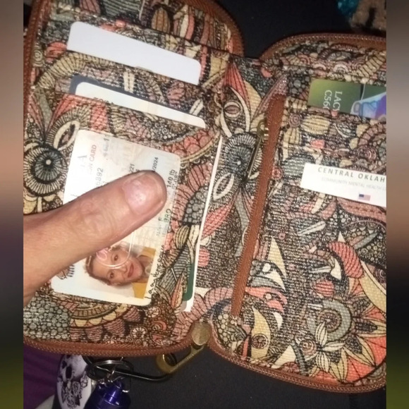 Sakroots Salinas Smartphone Crossbody Wallet Purse Sienna Spirit Desert - Picture 6 of 6